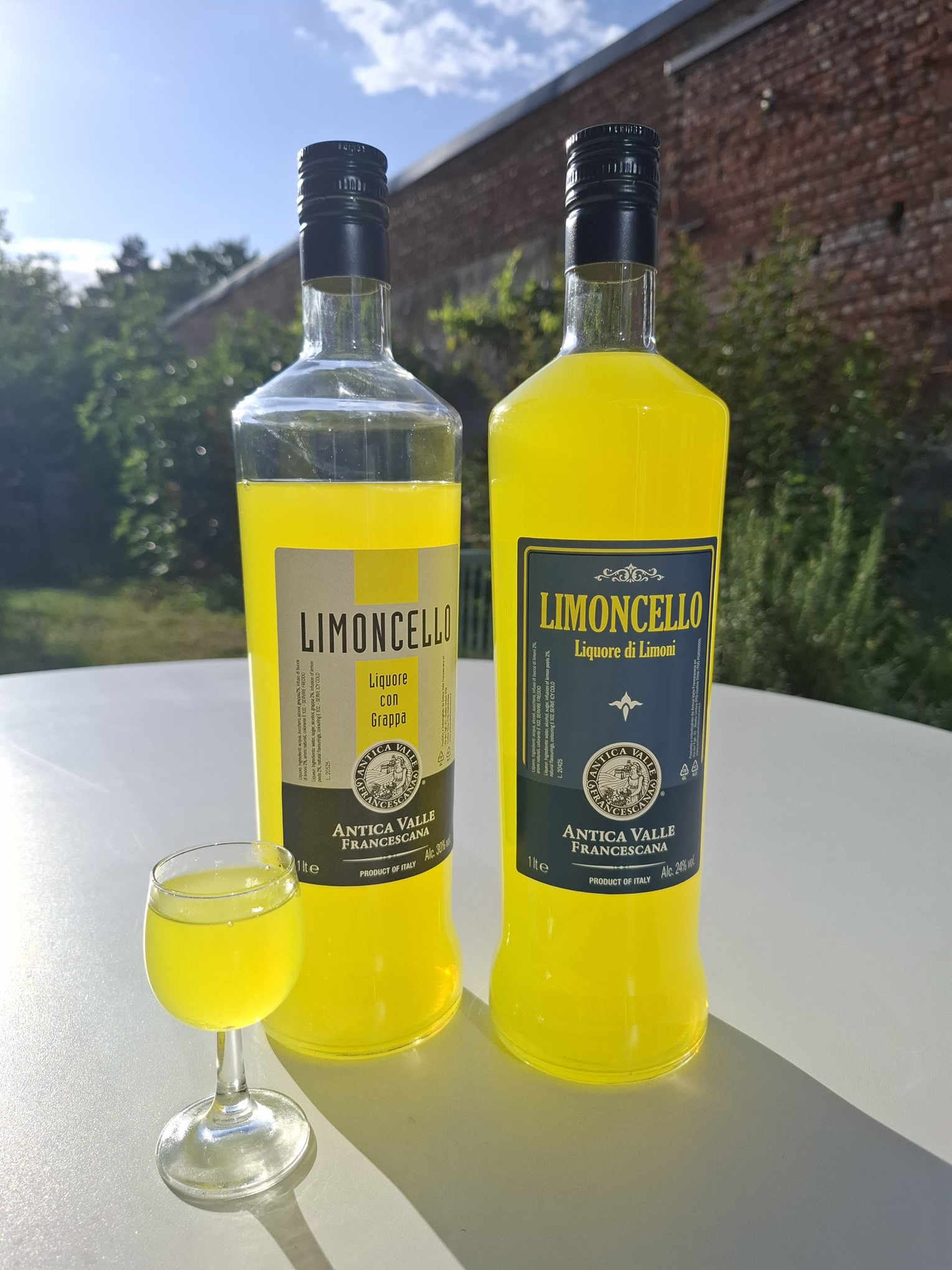limoncello con grappa
