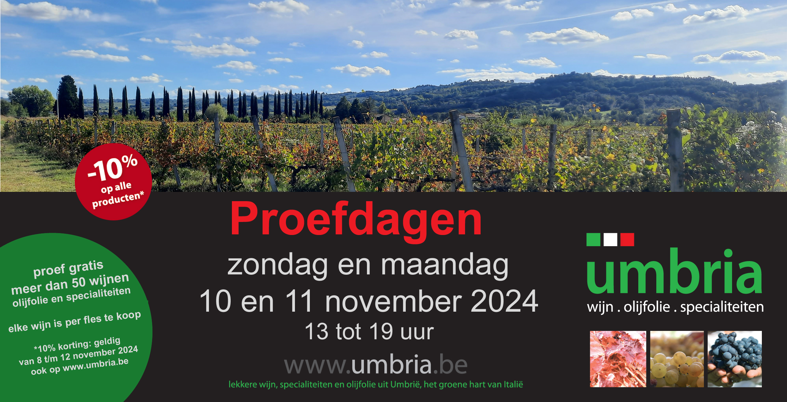 Proefdagen bij Umbria in Geel